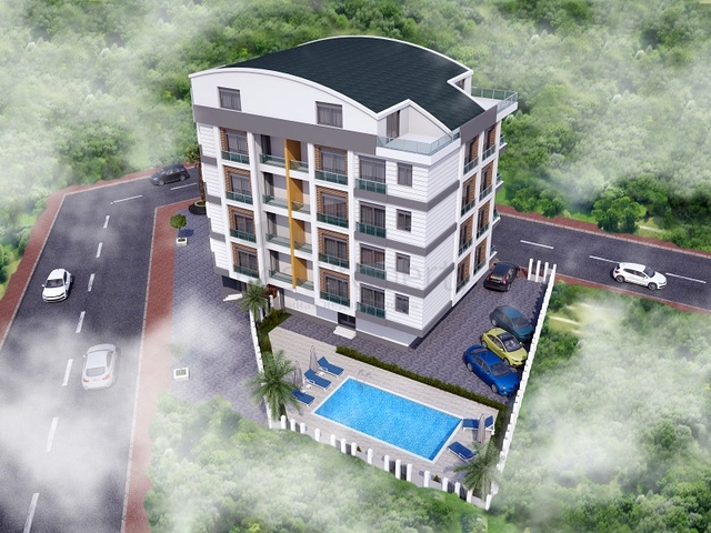 Готовый проект в районе Хурма Коньяалты 