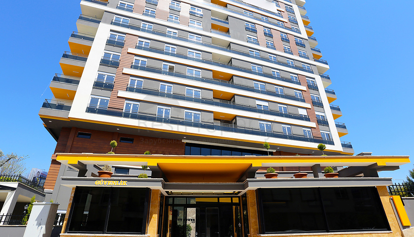 Жилой комплекс с газовым отоплением в районе Кепез Анталья