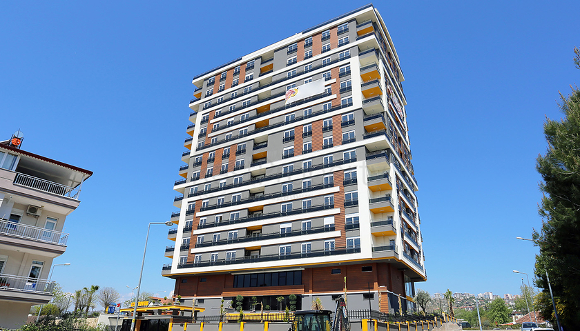 Жилой комплекс с газовым отоплением в районе Кепез Анталья