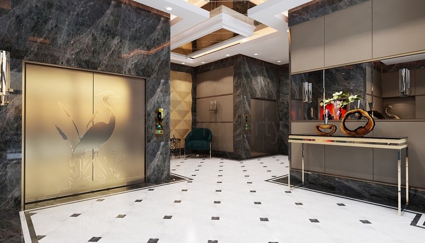 Жилой комплекс с газовым отоплением в районе Кепез Анталья