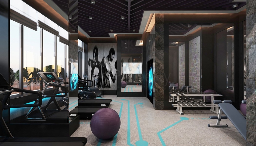 Жилой комплекс с газовым отоплением в районе Кепез Анталья