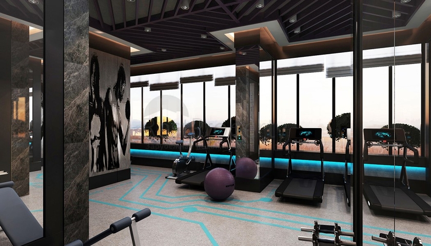 Жилой комплекс с газовым отоплением в районе Кепез Анталья