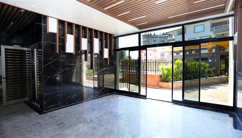 Жилой комплекс с газовым отоплением в районе Кепез Анталья