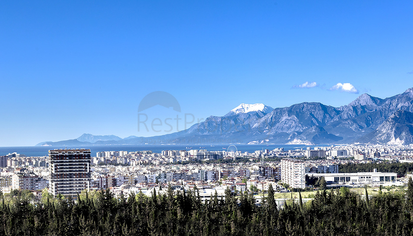Жилой комплекс с газовым отоплением в районе Кепез Анталья