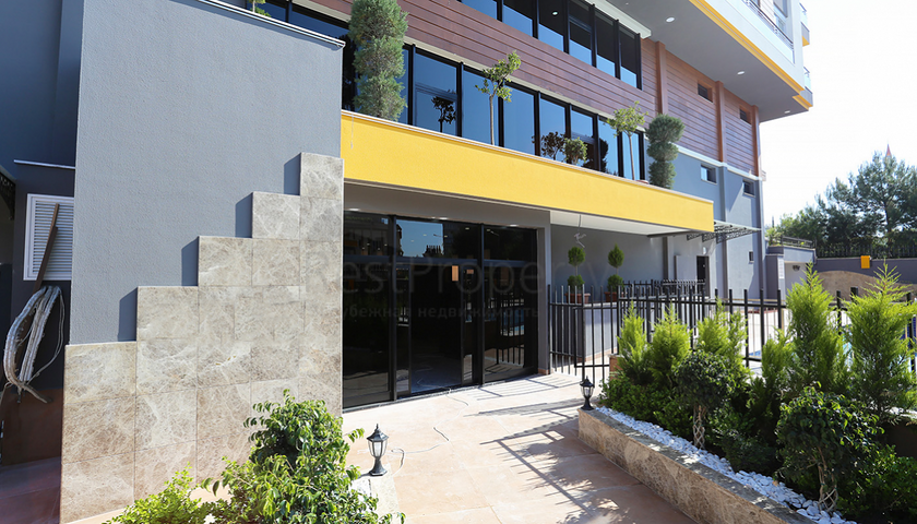 Жилой комплекс с газовым отоплением в районе Кепез Анталья