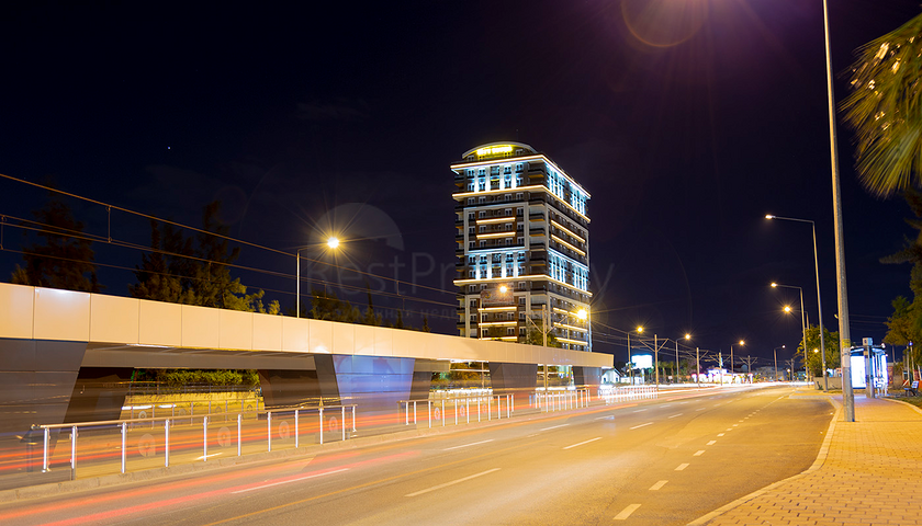 Жилой комплекс с газовым отоплением в районе Кепез Анталья