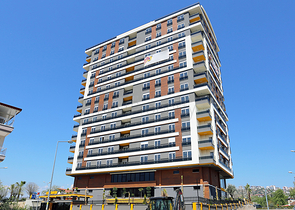 Жилой комплекс с газовым отоплением в районе Кепез Анталья