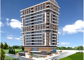 Жилой комплекс с газовым отоплением в районе Кепез Анталья