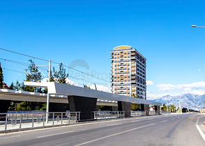 Жилой комплекс с газовым отоплением в районе Кепез Анталья