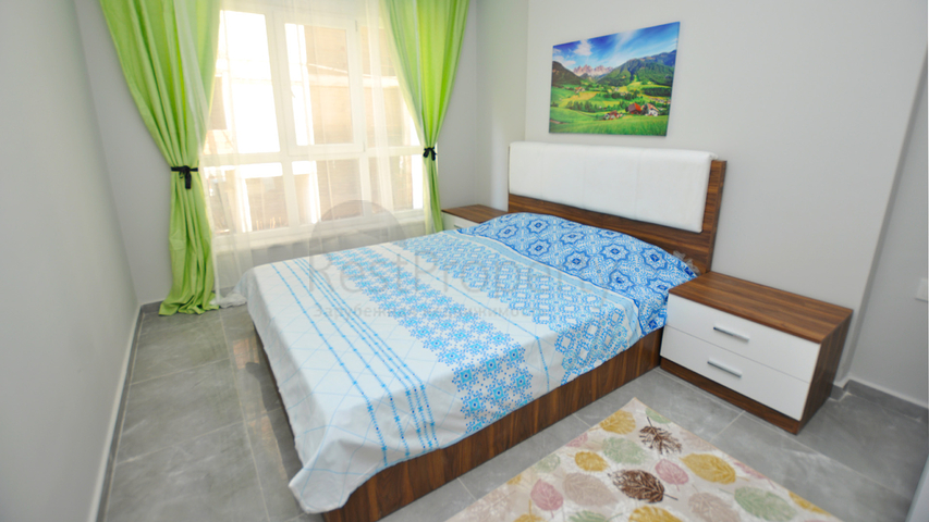 Двухкомнатная квартира по выгодной цене в Махмутларе