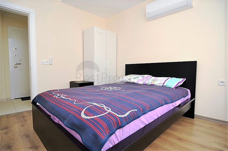 Меблированная квартира с двумя спальнями в Махмутлар