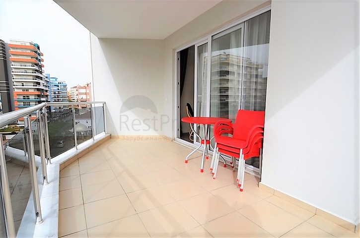 Меблированная квартира с двумя спальнями в Махмутлар