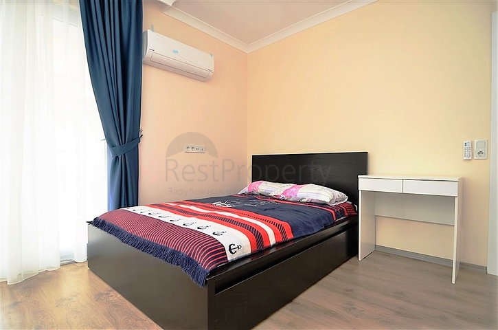 Меблированная квартира с двумя спальнями в Махмутлар