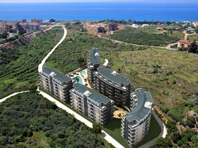 Пентхаус 3+1 в комплексе с отличной инфраструктурой в районе Кестель