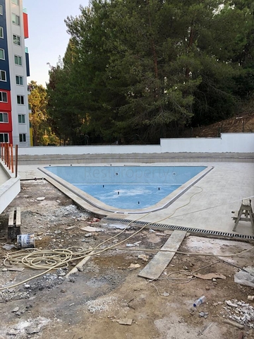 Двухкомнатные квартиры в небольшом строящемся комплексе в Авсалларе