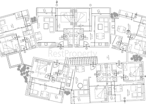 Двухкомнатные квартиры в небольшом строящемся комплексе в Авсалларе