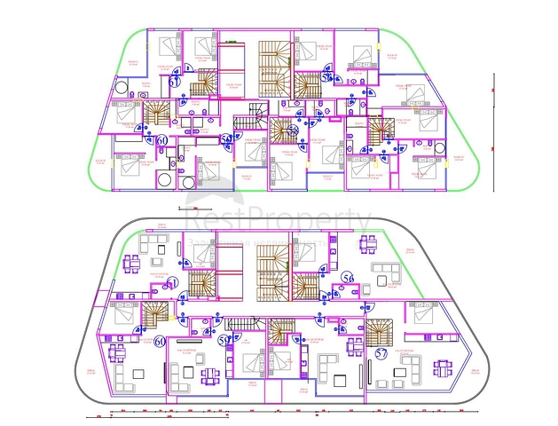 Новый комплекс в центре Алании