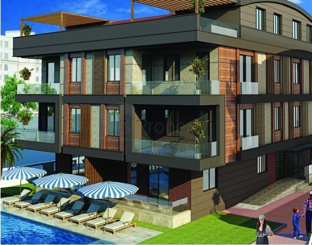 Квартиры на завершающей стадии строительства в Кепезе Анталии