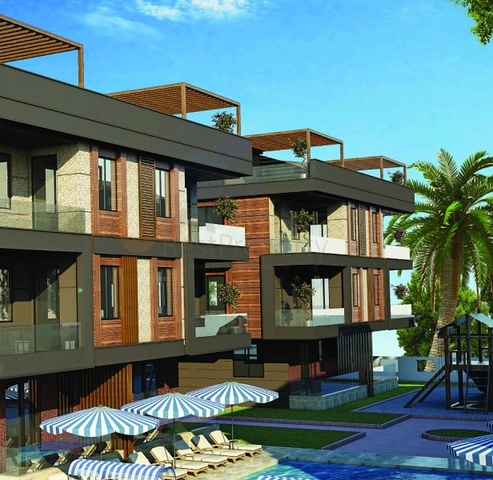 Квартиры на завершающей стадии строительства в Кепезе Анталии