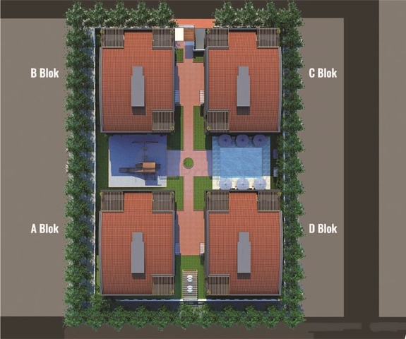 Квартиры на завершающей стадии строительства в Кепезе Анталии