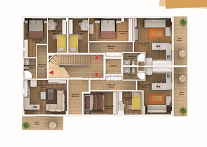 Квартиры на завершающей стадии строительства в Кепезе Анталии