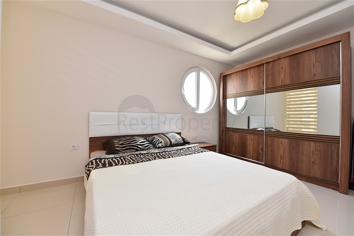  Квартира 1+1 в Махмутларе, рядом с морем