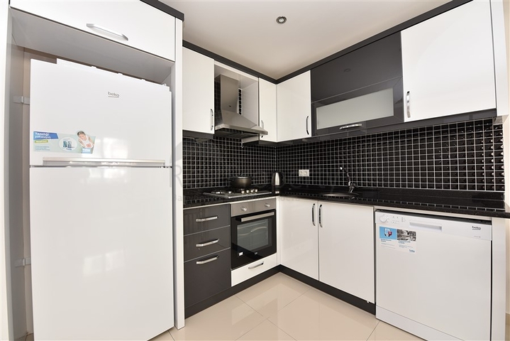  Квартира 1+1 в Махмутларе, рядом с морем