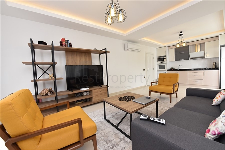 Апартаменты 1+1 в современном комплексе в Махмутларе