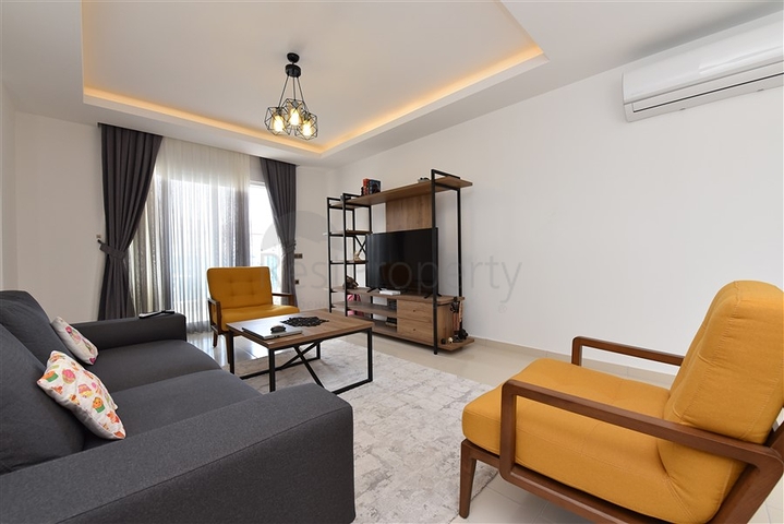 Апартаменты 1+1 в современном комплексе в Махмутларе