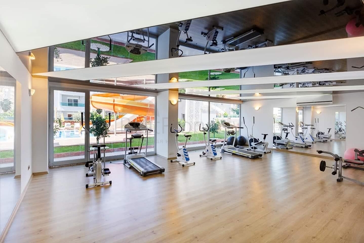 Апартаменты 1+1 в современном комплексе в Махмутларе