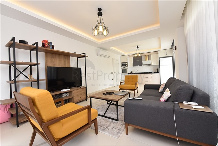 Апартаменты 1+1 в современном комплексе в Махмутларе