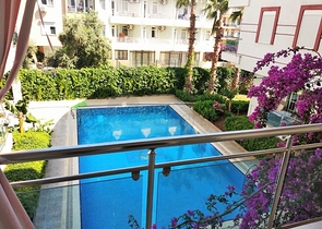 Трёхкомнатная квартира в районе Гюрсу в Анталии