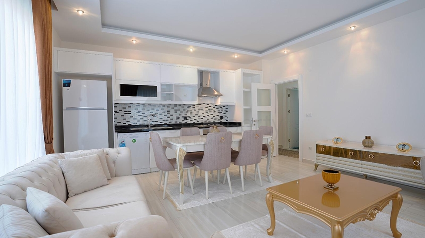 Апартаменты в курортном Махмутларе