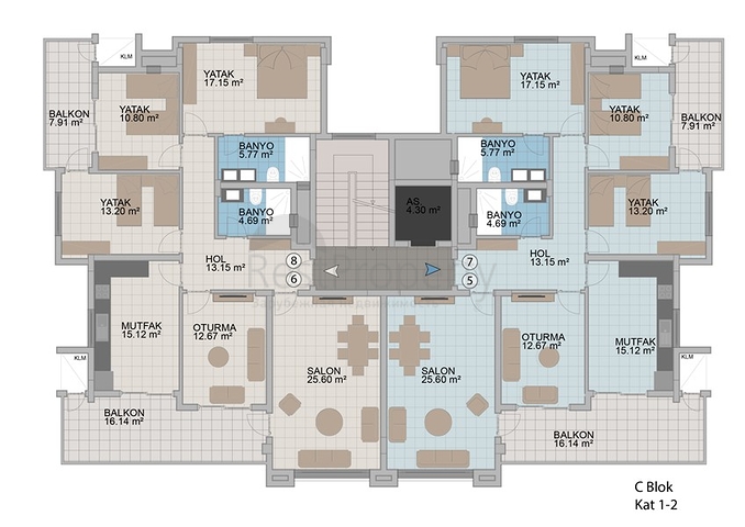 Квартиры в элитном районе Алании