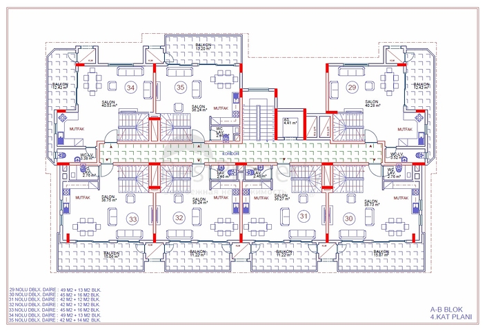 Шикарные квартиры 1+1 и 2+1 в новом комплексе в Каргыджаке