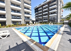 Шикарные квартиры 1+1 и 2+1 в новом комплексе в Каргыджаке