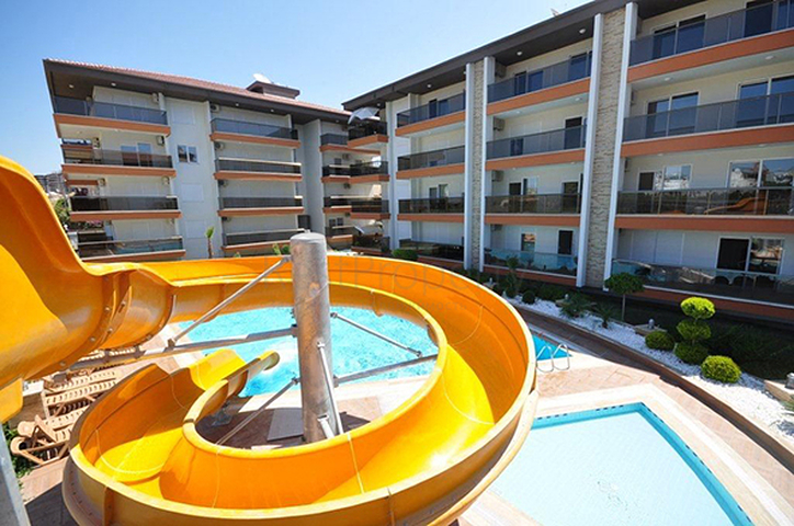 Двухкомнатная квартира с мебелью в уютном, спокойном районе Алании