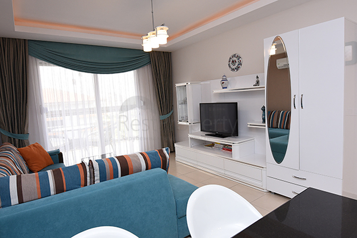 Двухкомнатная квартира с мебелью в уютном, спокойном районе Алании