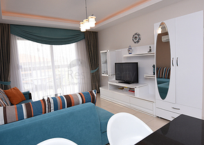 Двухкомнатная квартира с мебелью в уютном, спокойном районе Алании