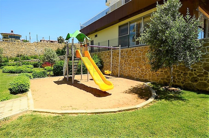 Квартира 2+1 в районе с самыми удобными пляжами в Алании