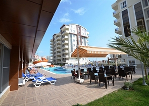 Квартира 2+1 в районе с самыми удобными пляжами в Алании