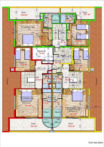 Квартиры в новом комплексе в Махмутларе