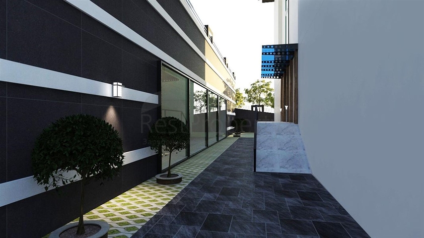 Перспективное жильё в строящемся комплексе в районе Кестель, в Алании