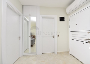 Квартира 1+1 в аренду на первой береговой линии в Махмутларе