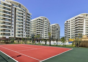 Апартаменты 1+1 в комплексе в отельной инфраструктурой в Авсалларе