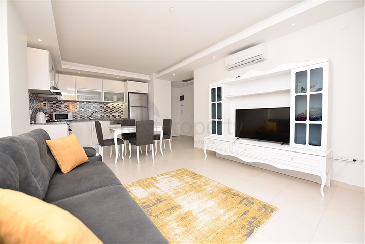 Апартаменты 1+1 в аренду в комплексе с отельной инфраструктурой в Авсалларе