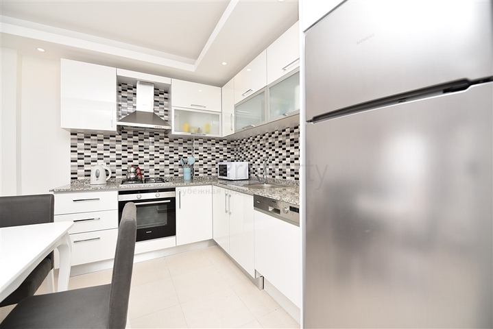 Апартаменты 1+1 в аренду в комплексе с отельной инфраструктурой в Авсалларе