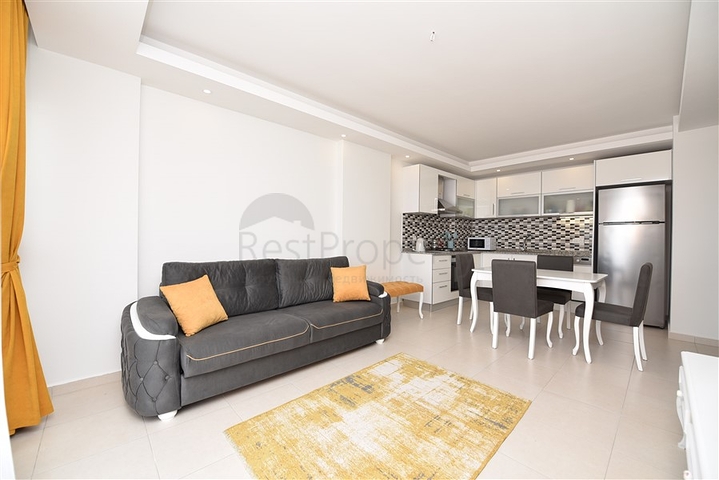 Апартаменты 1+1 в аренду в комплексе с отельной инфраструктурой в Авсалларе