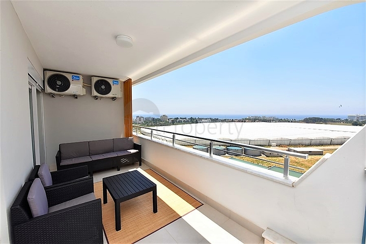 Апартаменты 1+1 в аренду в комплексе с отельной инфраструктурой в Авсалларе