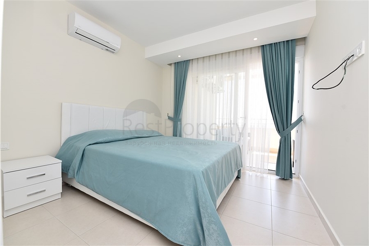 Апартаменты 1+1 в аренду в комплексе с отельной инфраструктурой в Авсалларе